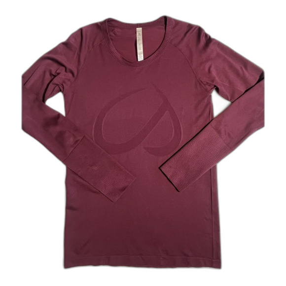 CRZ Yoga Plum Tunic Long Sleeved Top Stretch Thumb Hole Maternity? Large - Picture 1 of 11